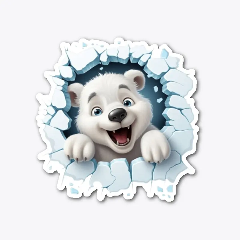 cute polar bear